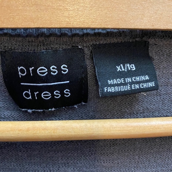 Short sleeve tunic by Press Dress size XL pockets - Picture 3 of 3